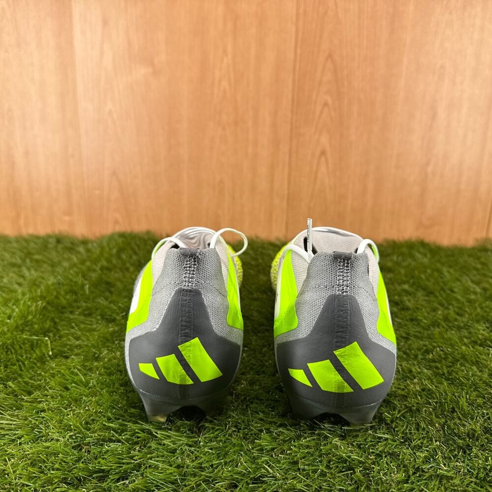 adidas Predator Accuracy.1 Low FG White Black GZ0032 Men’s 11.5 Soccer Cleats - Picture 5 of 7